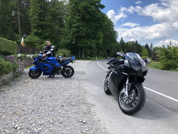 Motorrad fahren im Schwarzwald